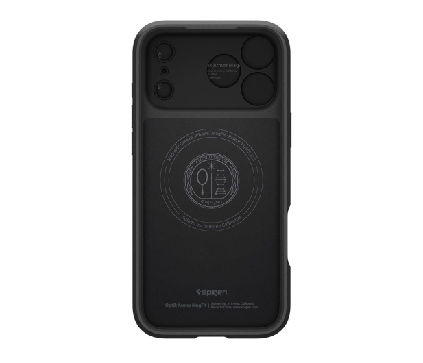 Spigen Optik Armor Mag Magsafe do Iphone 17 Pro Black - 1359854 - zdjęcie 3